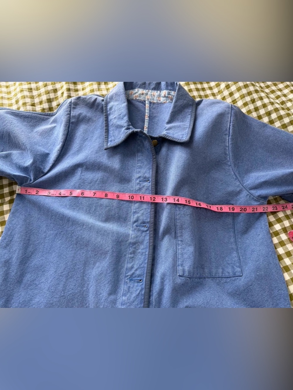 Block Shop Textiles Denim-Style Canyon Jacket with Patch Pockets - Picture 6 of 6